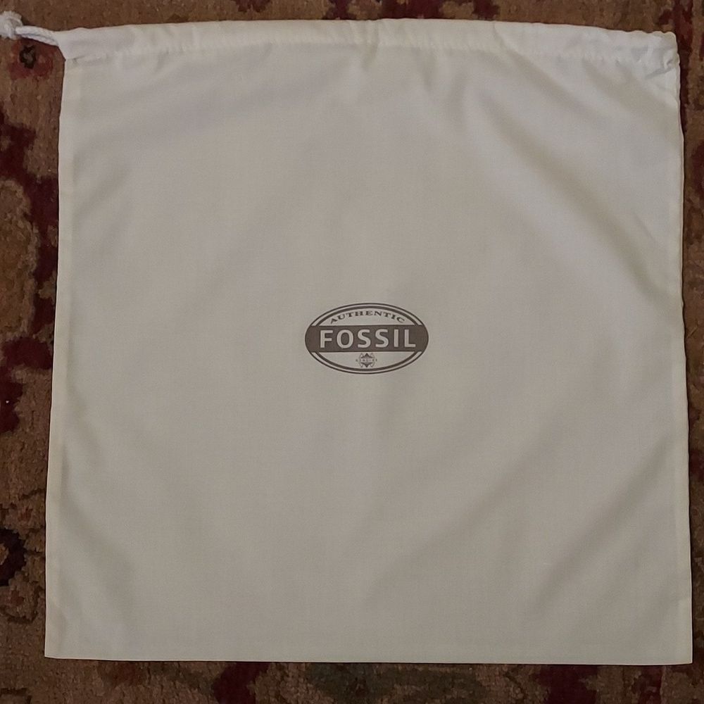 Fossil Drawstring Dust bag Beige Size L